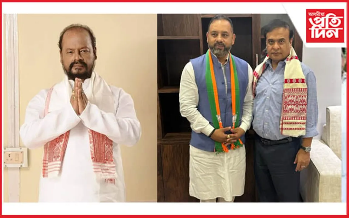 পুত্ৰ বিজেপিত, পিতৃ কংগ্ৰেছত কিদৰে সম্ভৱ? দলীয় কৰ্মীৰ হেঁচাত পদত্যাগ  কৰিবলৈ বাধ্য হ'ল অকন বৰা...
